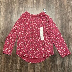 Cat & Jack Floral Shirt 5T